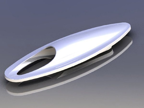 PS-L218 single cable stop guide render