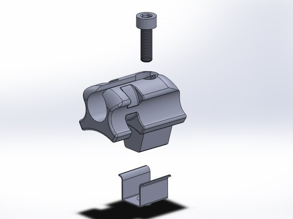 PS-L227 single cable stop guide render