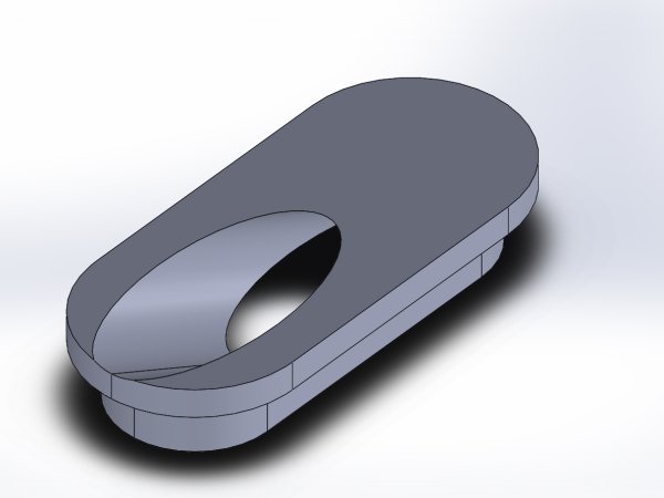 PS-L243 single cable stop guide render