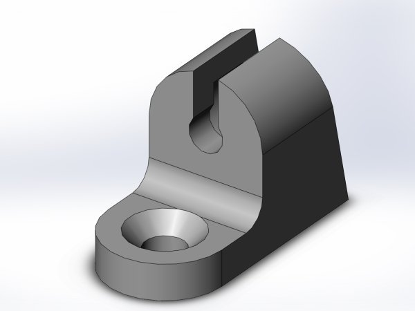 PS-L248 single cable stop guide render