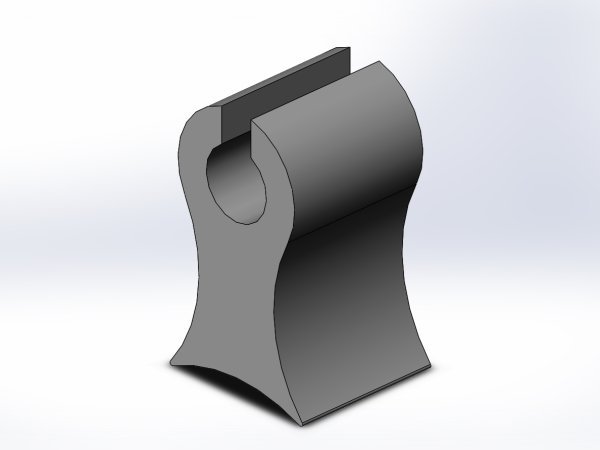 PS-L25 single cable stop guide render