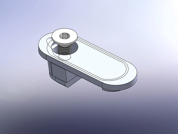 PS-L256 single cable stop guide render