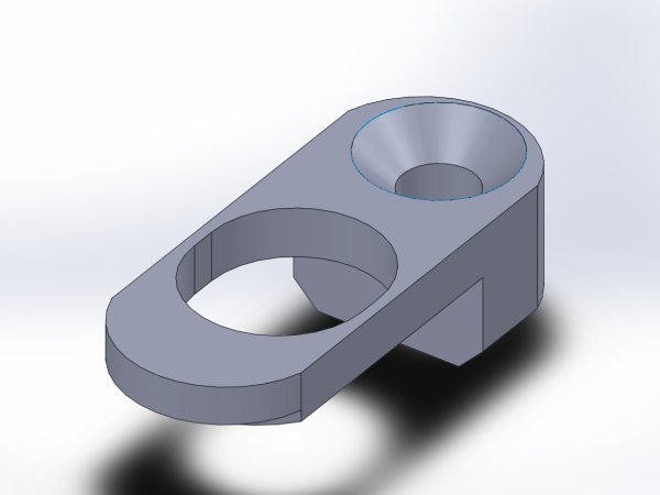 PS-L257 single cable stop guide render