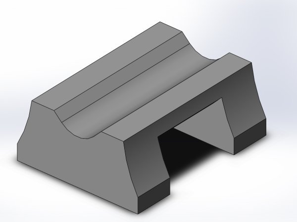 PS-L26 single cable stop guide render