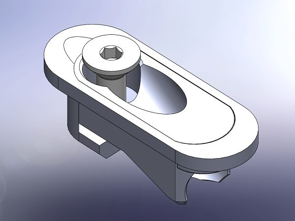 PS-L262 single cable stop guide render