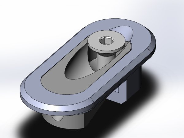 PS-L268 single cable stop guide render
