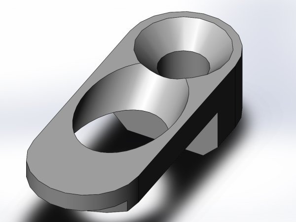 PS-L271 single cable stop guide render
