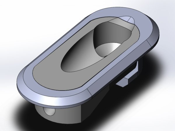 PS-L274 single cable stop guide render