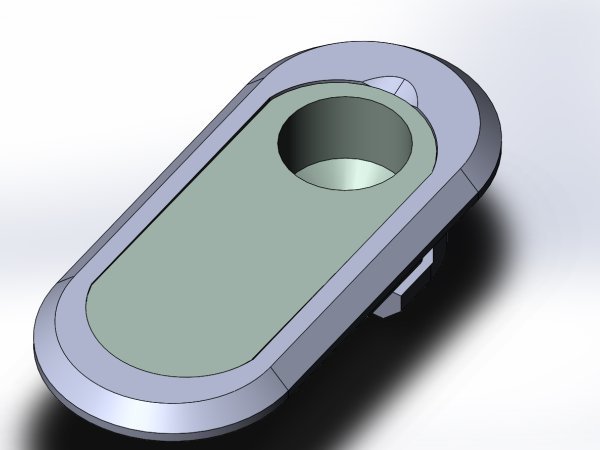 PS-L278 single cable stop guide render