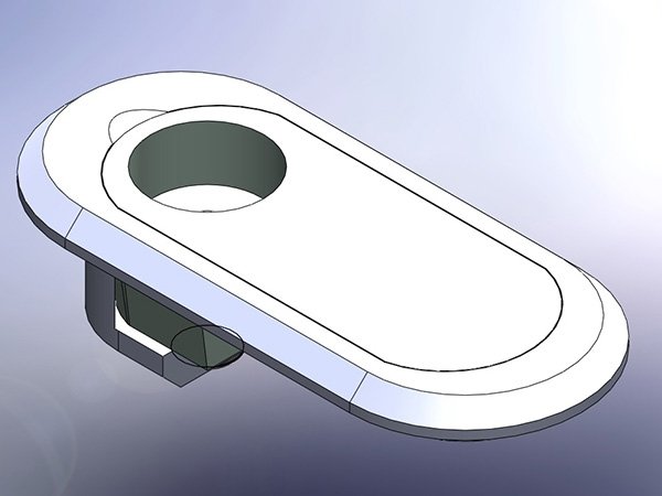PS-L279 single cable stop guide render
