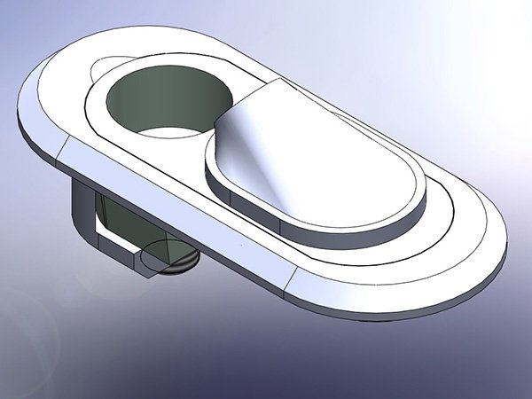 PS-L285 single cable stop guide render