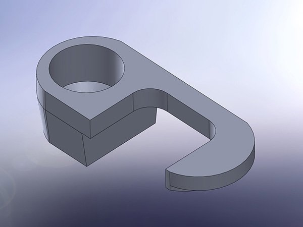 PS-L291 single cable stop guide render