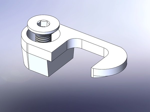 PS-L292 single cable stop guide render