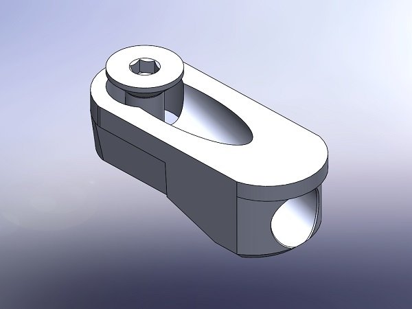 PS-L296 single cable stop guide render