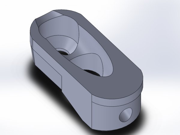 PS-L298 single cable stop guide render