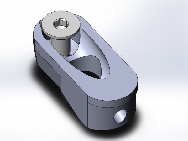 PS-L299 single cable stop guide render