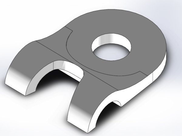 PS-L30 single cable stop guide render