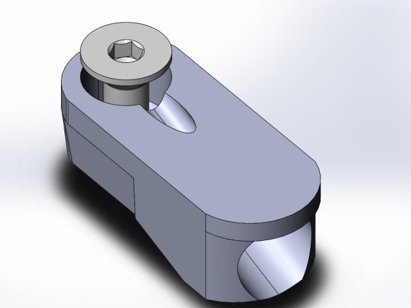 PS-L301 single cable stop guide render