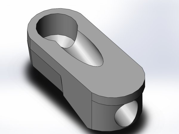 PS-L302 single cable stop guide render