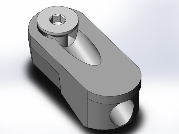 PS-L303 single cable stop guide render