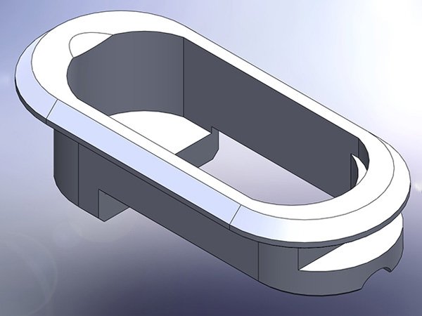 PS-L304 single cable stop guide render