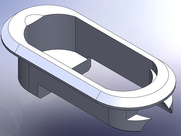 PS-L305 single cable stop guide render