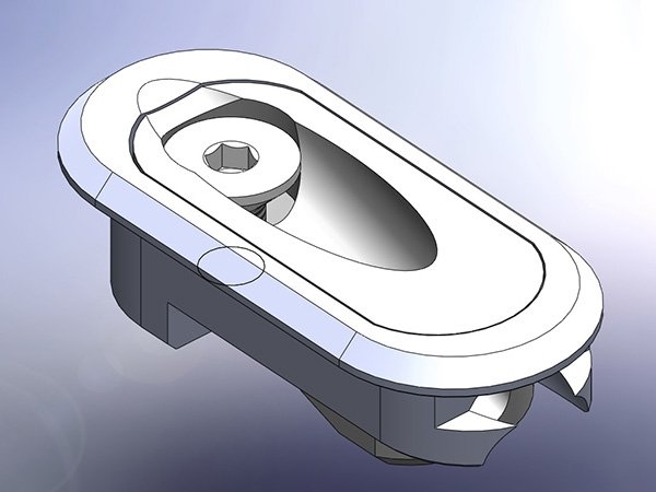 PS-L308 single cable stop guide render