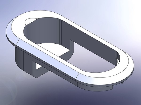 PS-L318 single cable stop guide render