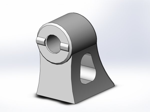 PS-L333 single cable stop guide render