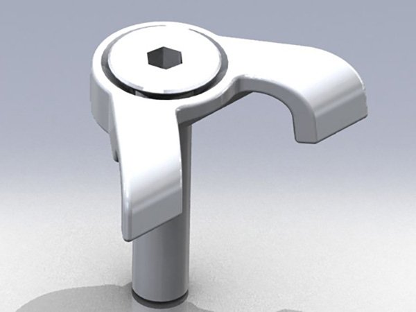 PS-L335 single cable stop guide render