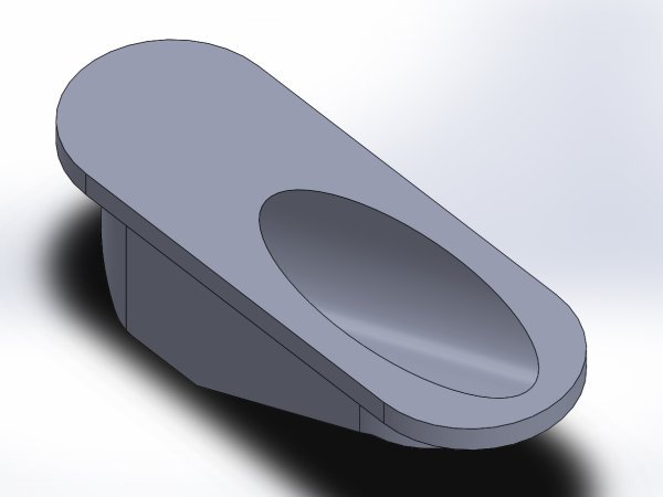 PS-L342 single cable stop guide render