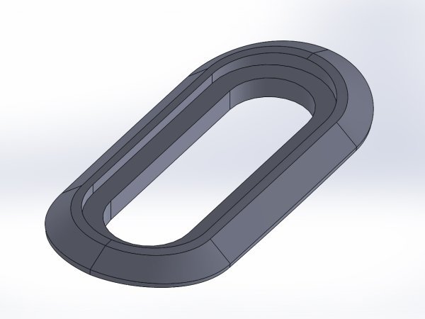 PS-L345 single cable stop guide render