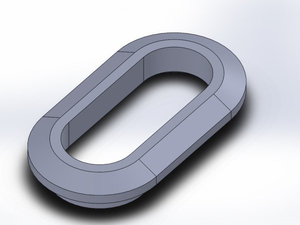 PS-L349 single cable stop guide render