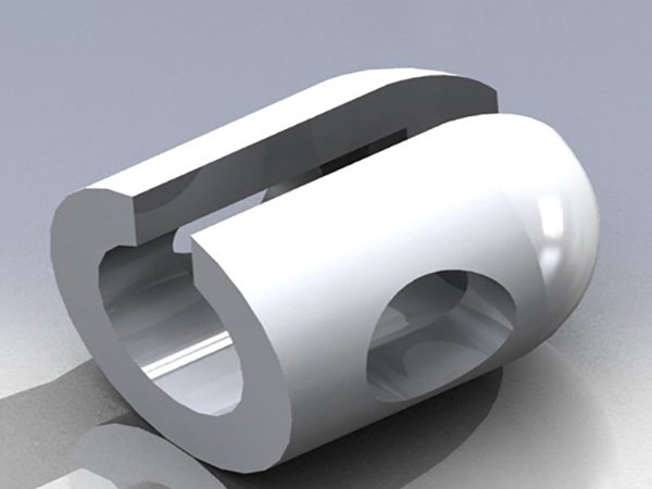 PS-L357 single cable stop guide render