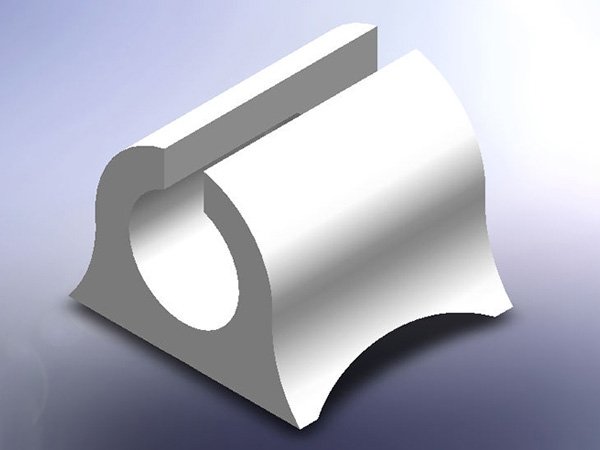 PS-L358 single cable stop guide render