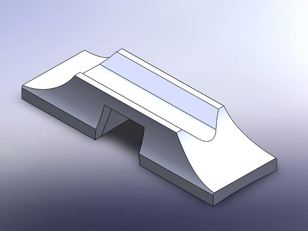 PS-L45 single cable stop guide render