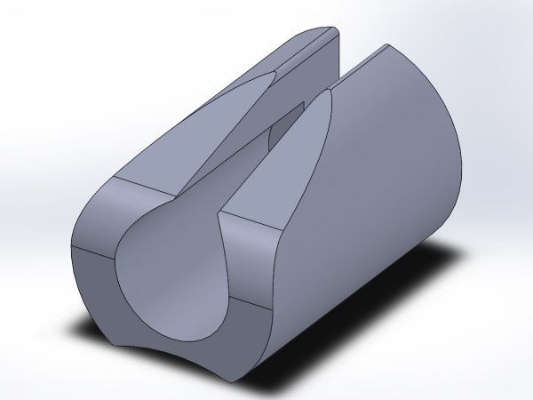 PS-L49 single cable stop guide render