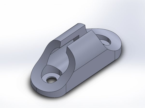 PS-L57 single cable stop guide render