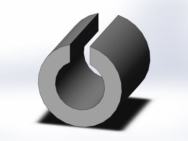 PS-L82 single cable stop guide render
