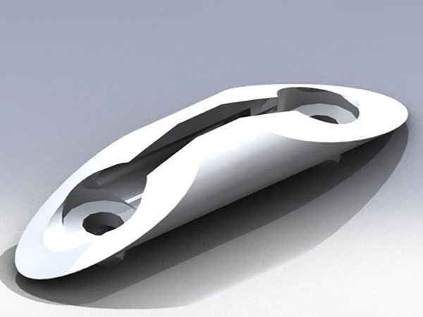 PS-L91 single cable stop guide render