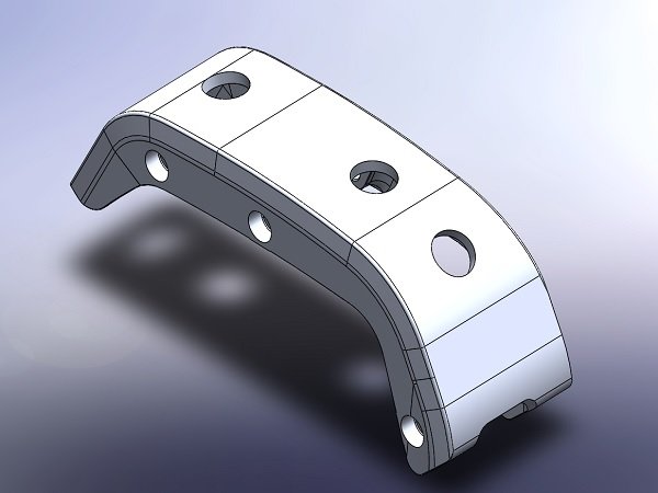 PS-R04 SHIMANO E6000 upper cover motor mount render