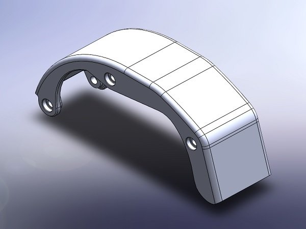 PS-R05 SHIMANO E8000 upper cover motor mount render