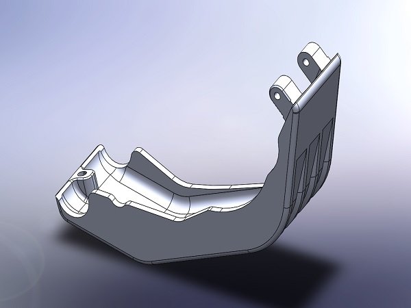 PS-R08 SHIMANO E8000 lower cover motor mount render