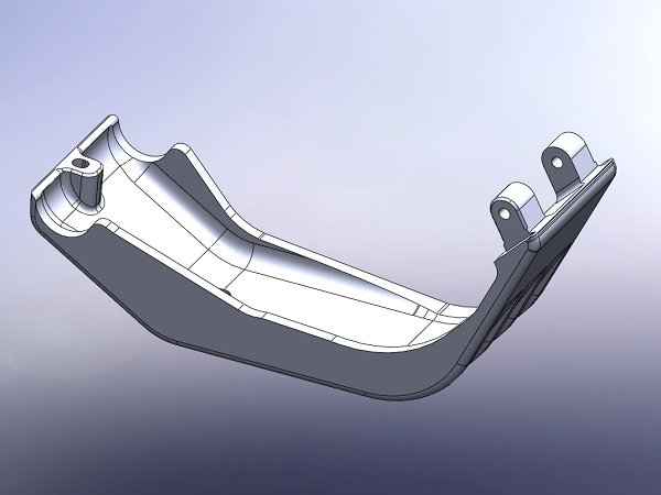 PS-R11 SHIMANO E7000 lower cover motor mount render