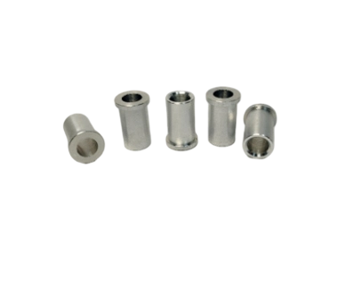 PS-E09 Knurled Press Fit Flange Bushing
