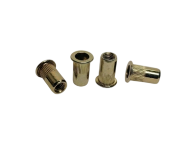 PS-F02 Carbon Steel Knurled Rivet Nut
