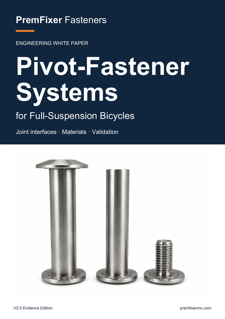 PremFixer Fasteners pivot bolt engineering white paper cover