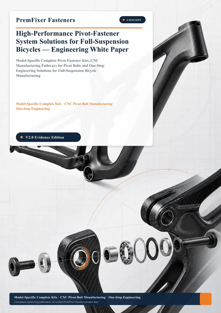 PremFixer Fasteners pivot bolt engineering white paper cover