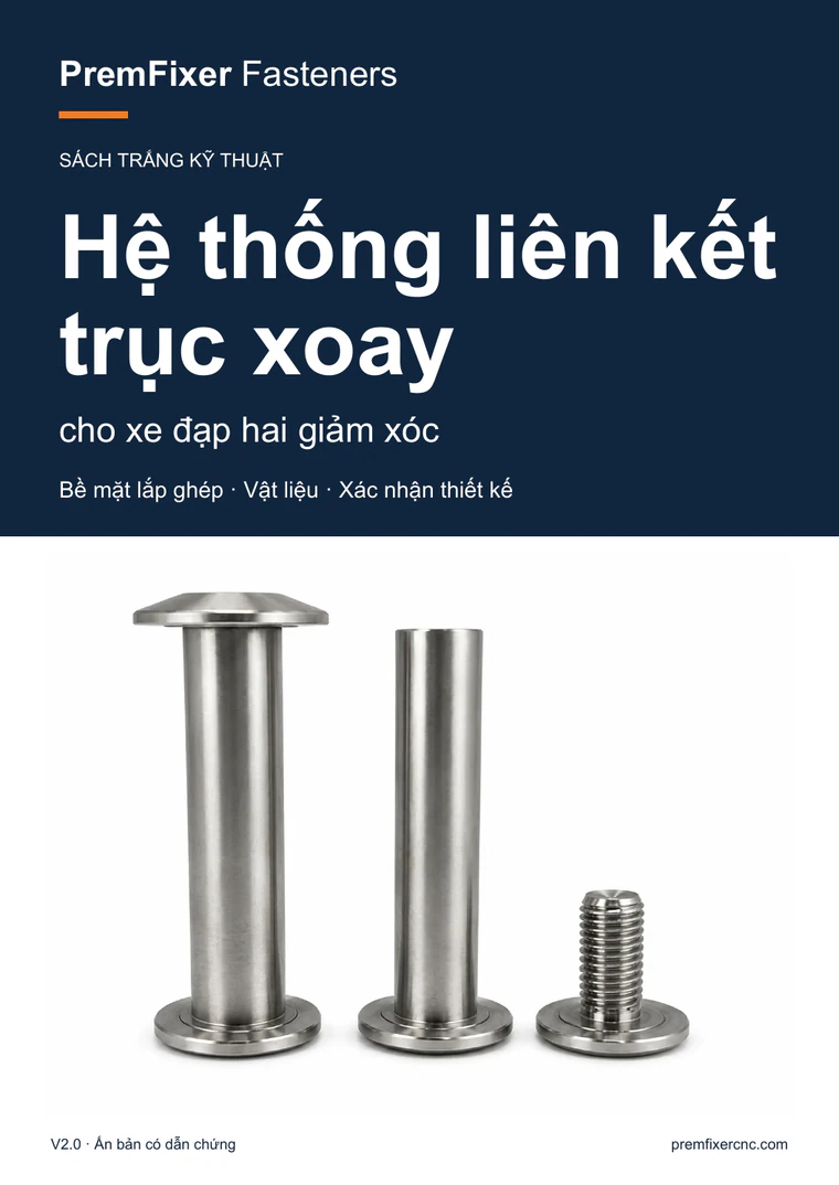 PremFixer Fasteners bìa trắng kỹ thuật chốt trục