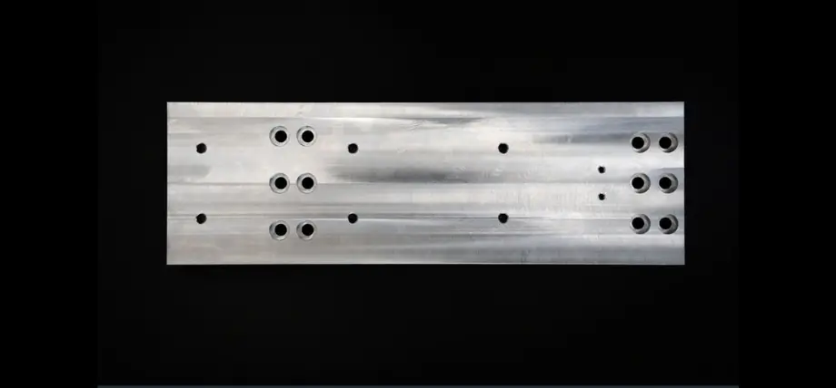 Anodized aluminum parts in various colors